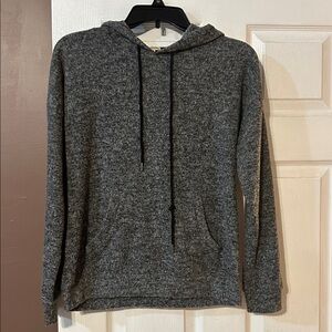 Lily White Charcoal Knit Top